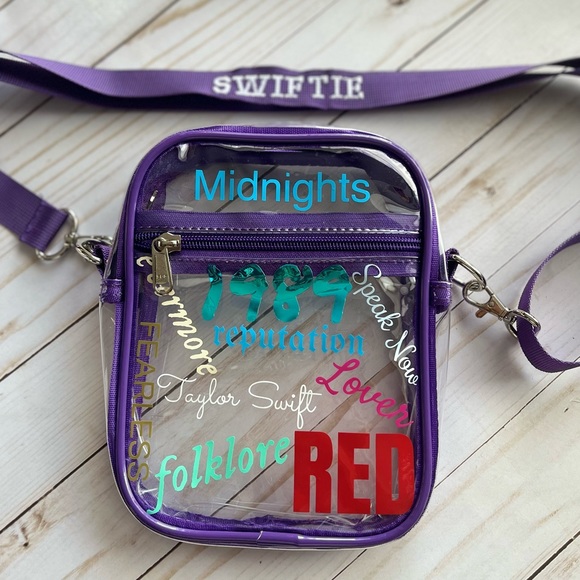 Taylor Swift | Bags | The Eras Tour Clear Crossbody Bag | Poshmark